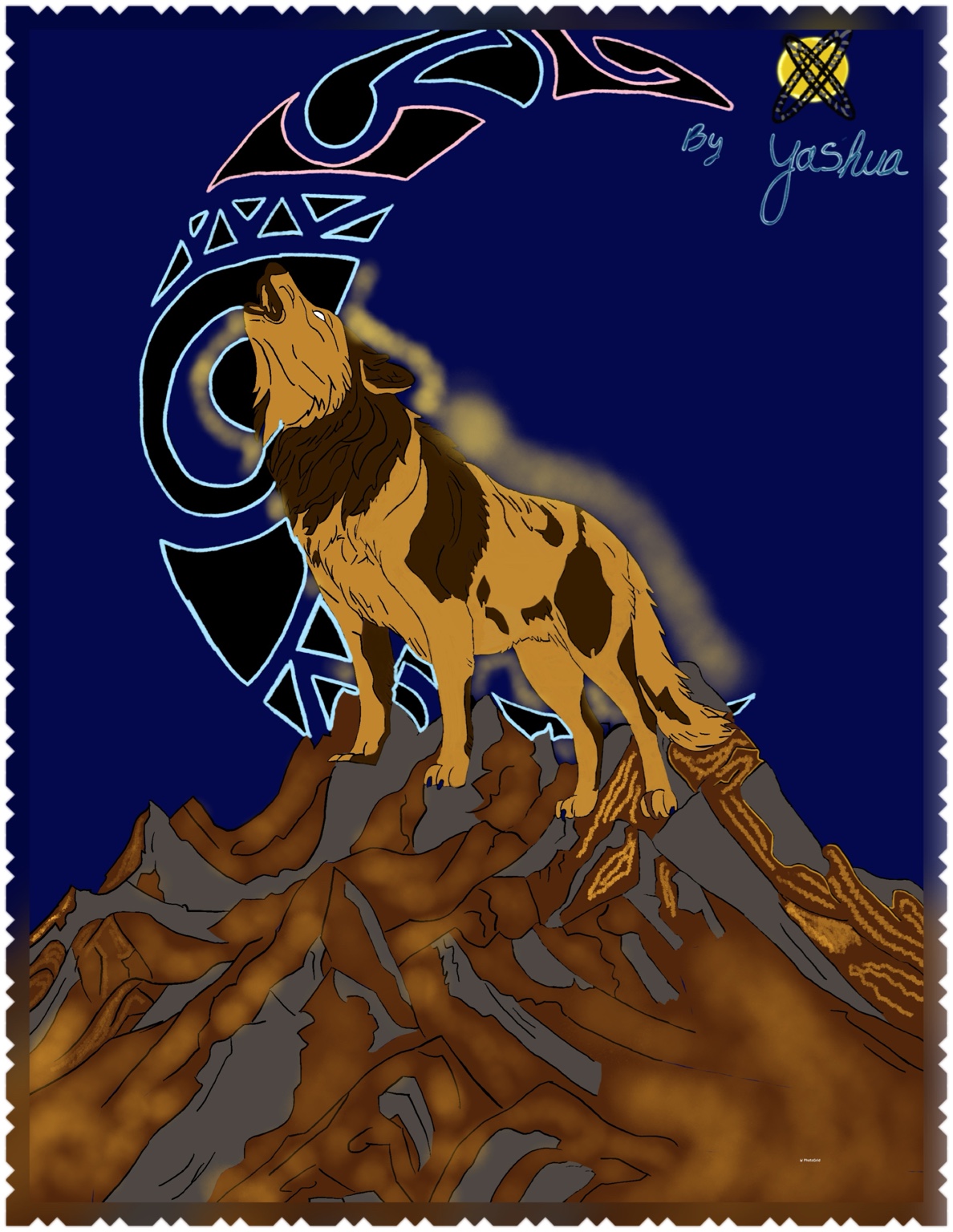 Original Eclipse Vision digital artwork by Yashua 1