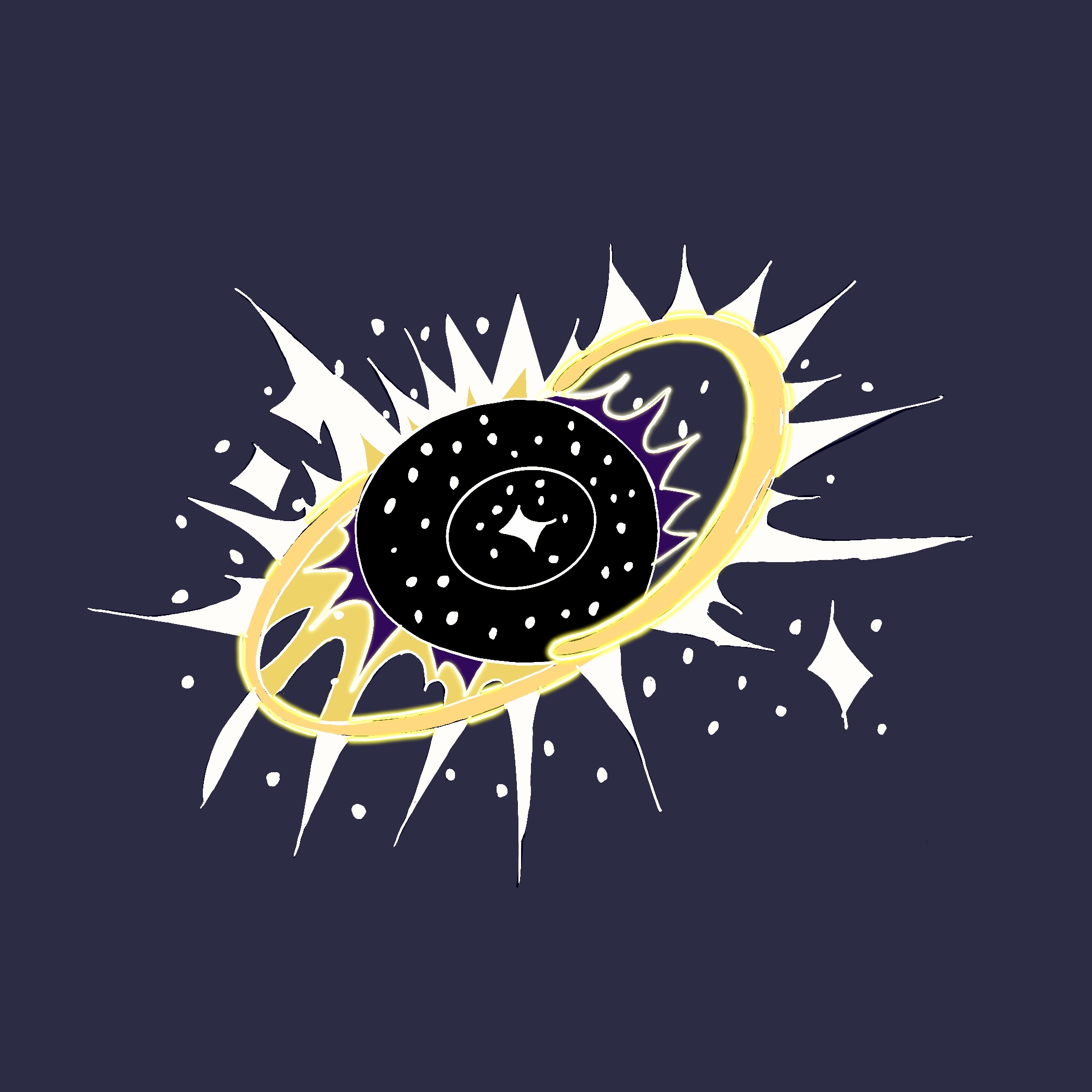 Original Eclipse Vision digital artwork by Yashua 2