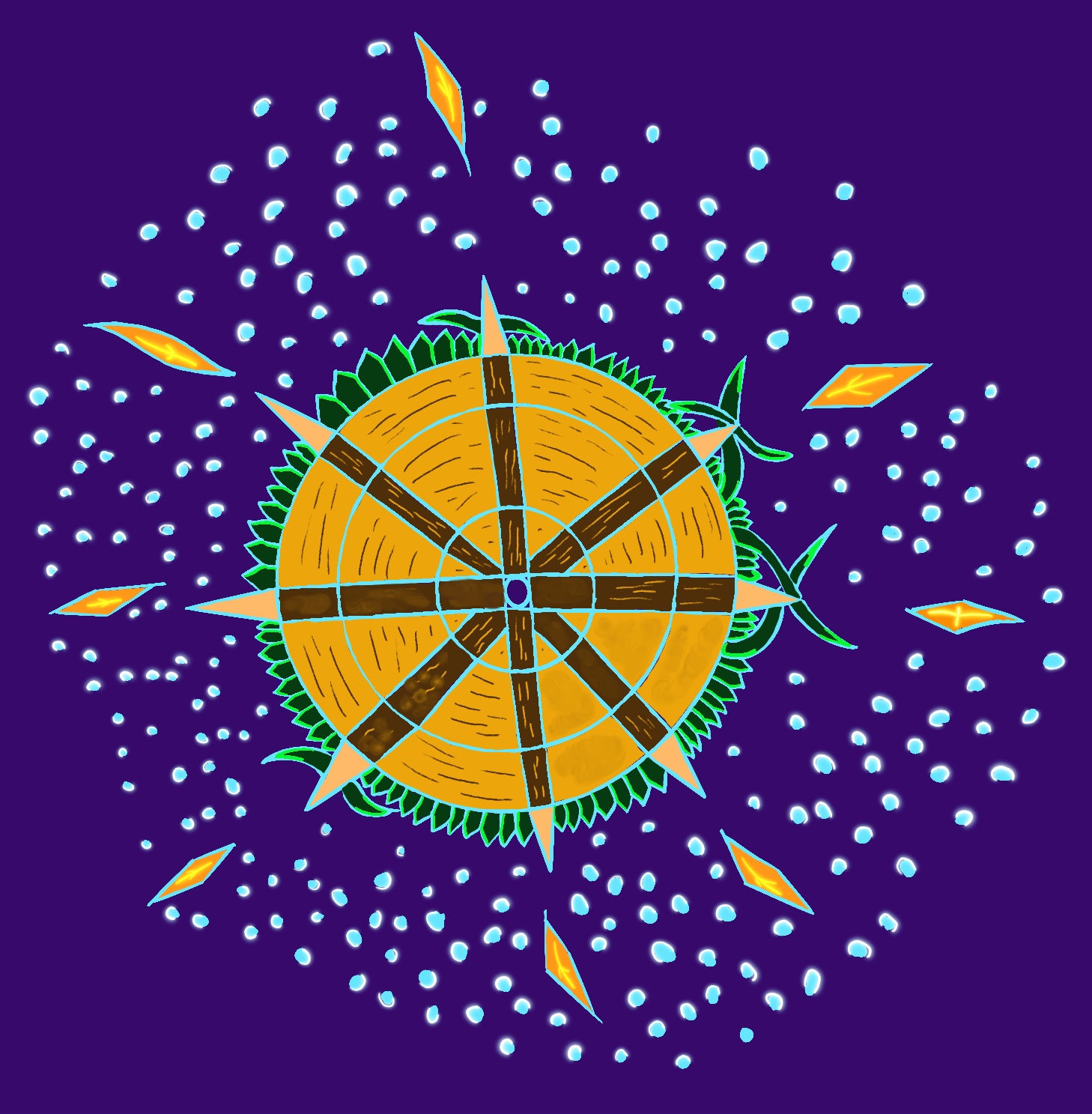 Original Eclipse Vision digital artwork by Yashua 3