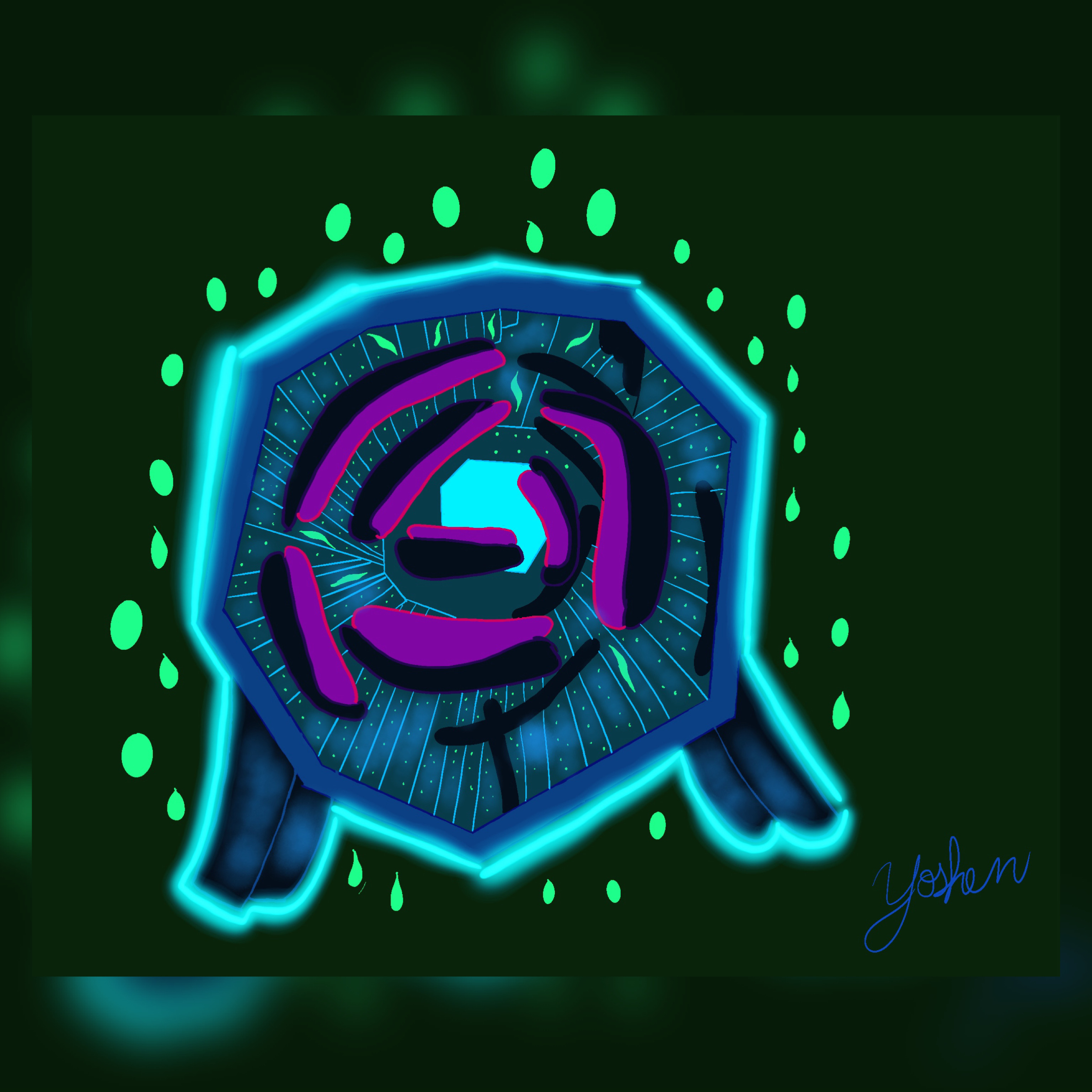 Original Eclipse Vision digital artwork by Yashua 4