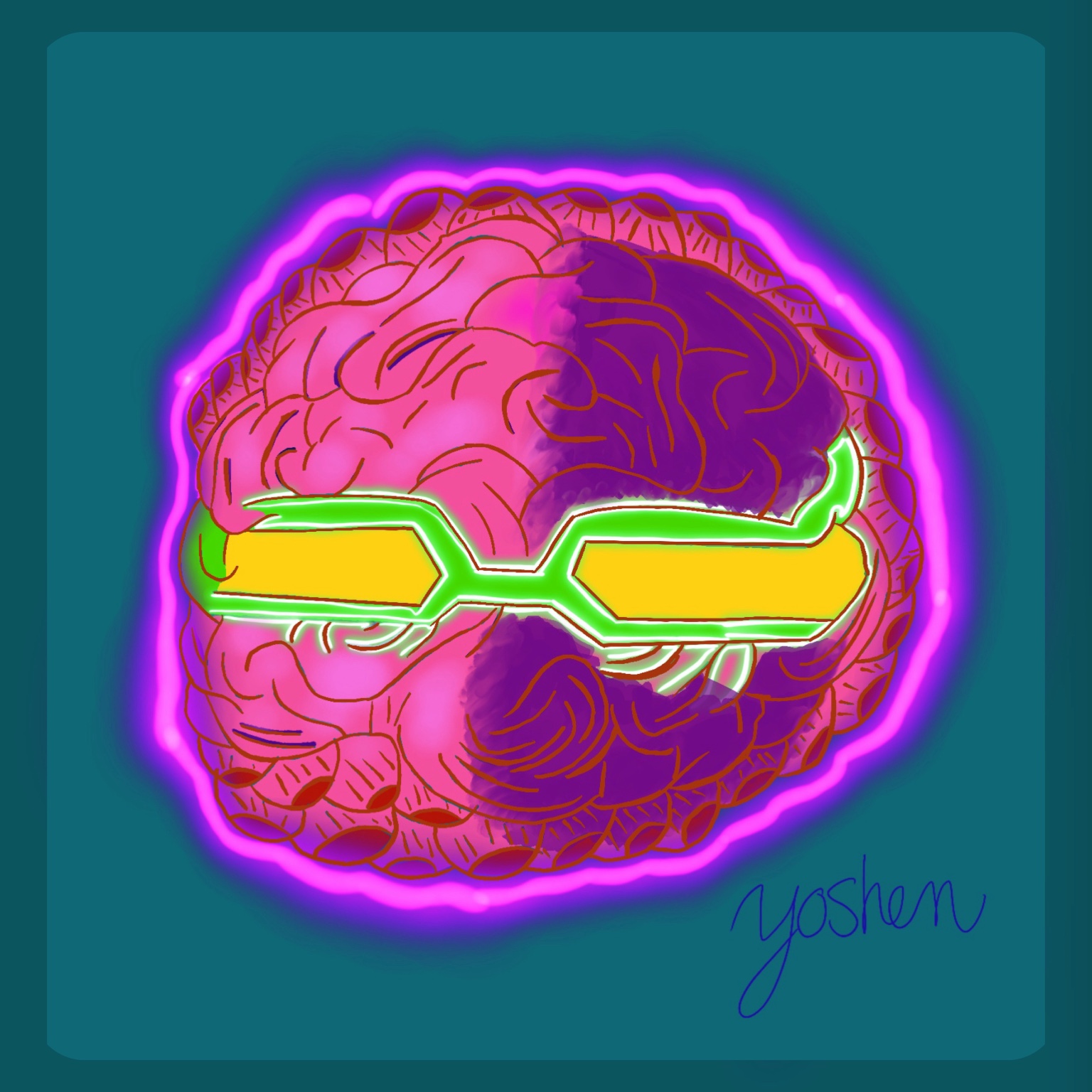 Original Eclipse Vision digital artwork by Yashua 5
